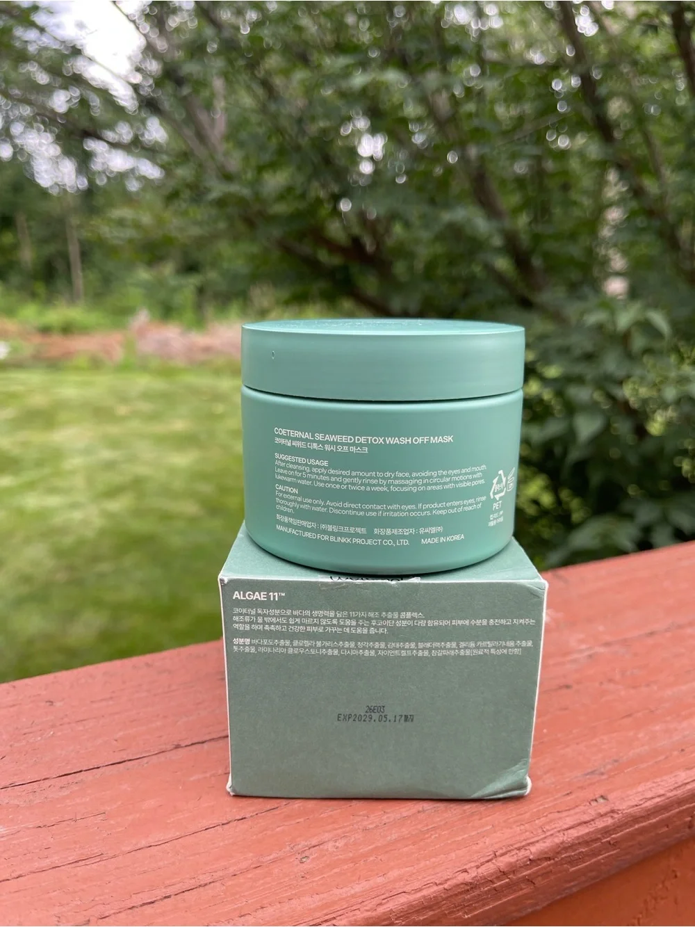 Eterna Seaweed Detox Wash Off Mask